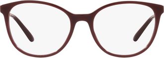 Dolce & Gabbana 52mm Butterfly Optical Glasses in Bordeaux /Demo Lens at Nordstrom