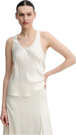 2nd Day Amalia Top - Dames - Tops zonder mouwen - Wit - S - Rayon - Tops