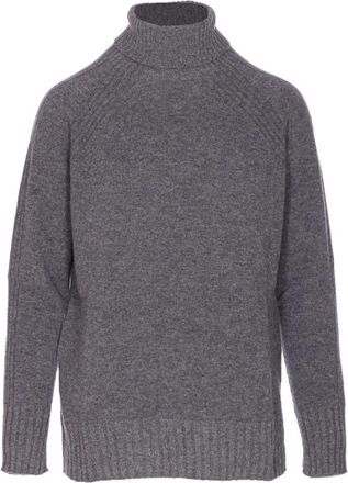 Twinset Stijlvolle Sweater Set - Dames - Coltruien - Grijs - S - Truien & Vesten
