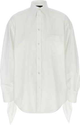 Balenciaga Knotted Cuffs Shirt