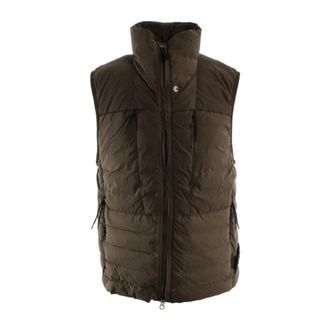 Stone Island Bodywarmer - male - Stone Island - Waistcoats - Brown - S - Jackets