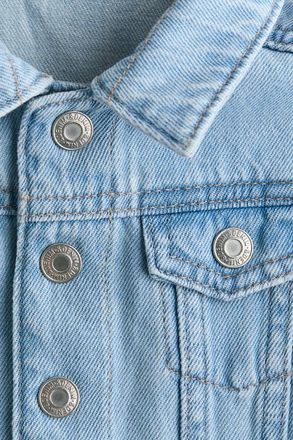 H&M Denim Jacket in Denim Blue at Nordstrom, Size 18M