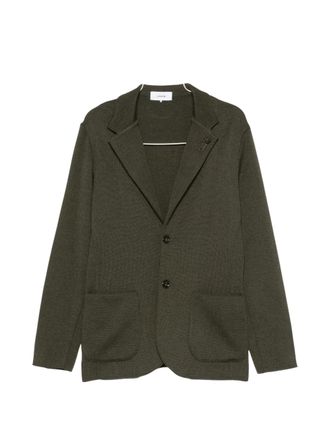 Lardini Button-Fastening Notch-Lapel Blazer
