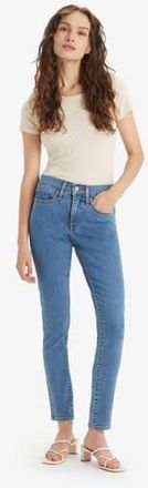 Levi's high waist skinny jeans medium blue denim