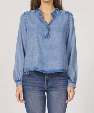 Dear John Denim Chatra Long Sleeve Top In Wyatt
