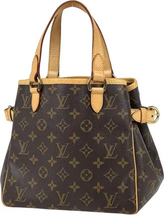 Louis Vuitton Brown Monogram Handbag Tote Bag (Pre-Owned)