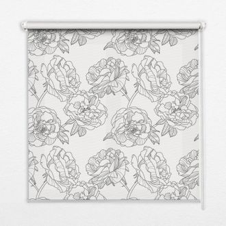 Tulup Tenda A Rullo Interna Per Finestra - Tenda Filtrante Luce - Tenda Privacy - Tenda Decorativa Rettangolare - Rullo Per Interni - (70 Cm X 140 Cm) - Ros