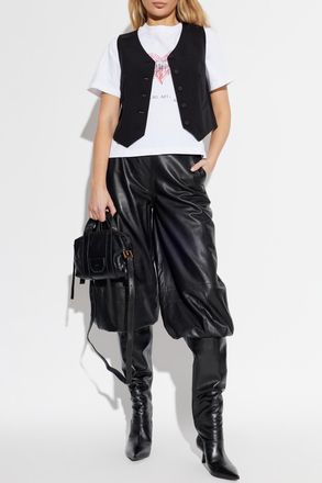 AllSaints T-shirt Heartache, Womens, White