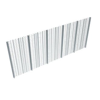 Decorspace Pannelli Di Rete Porta Intonaco nervo Metal 60 X 250 Cm Zincata 20 Pezzi