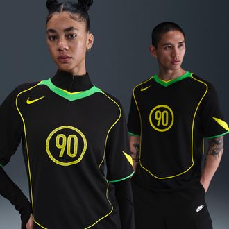 Nike Mens Total 90 Dri-FIT Soccer Jersey in Black | IB4208-010