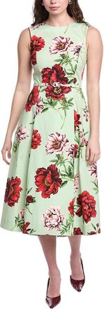 Oscar De La Renta Midi Dress