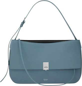 Ferragamo Blue Cara Small Shoulder Bag