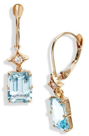 Anzie Aurora Drop Earrings in Blue at Nordstrom