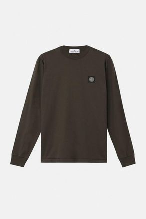 Stone Island PATCH LOGO 2100031 LS T SHIRT Size: XXL, colour: GREY