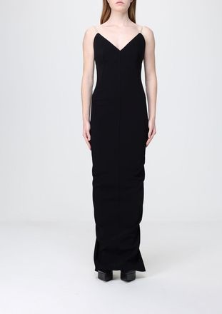 Rick Owens Abito lungo in jersey stretch