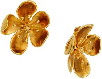 Oscar De La Renta Oscar De La Renta Cherry Blossom Earrings