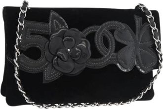 Chanel Pre-owned Vintage Shoulder Bag - Dames - Vintage Clutch - Zwart - ONE Size - Vintage