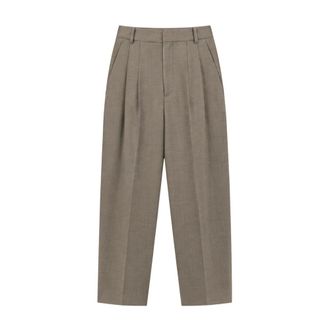 Liviana Conti Pantalones Rectos - Trousers - Mujer - Marr&oacute;n - XS