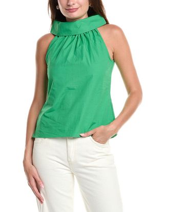Sail to Sable Cowl Neck Top
