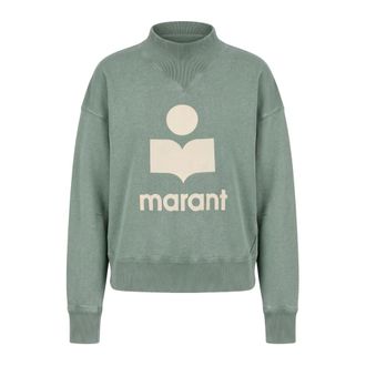 Isabel Marant Mujer, Sudaderas, Verde, Talla: 2XS
