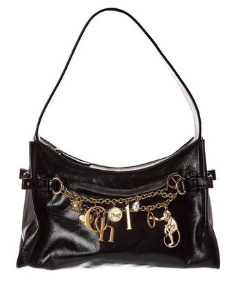Chlo&eacute; Charms Leather Hobo Bag