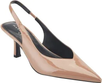 Marc Fisher GRIFFYN in Medium Brown Patent at Nordstrom, Size 9.5