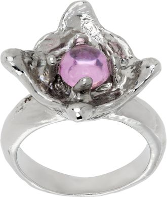 Chopova Lowena Silver Eyes Ring from $146.00 - on Stylight