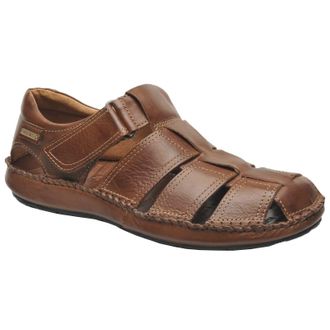 Pikolinos Tarifa 06J-5433 Leather Mens Comfort Sandals - Cuero - Size:UK 8.5-9