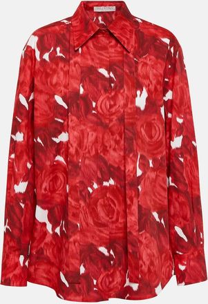 Valentino Printed cotton shirt