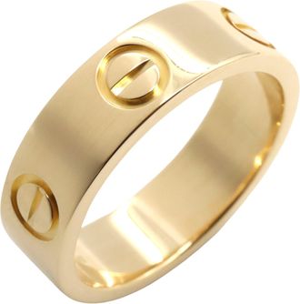 Cartier Yellow Gold Yellow Gold (18K) Band Ring (Pre-Owned)