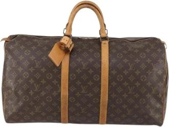 Louis Vuitton Pre-owned Weekendtas - unisex - Vintage Weekendtas - Bruin - ONE Size - Vintage