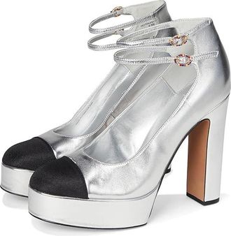 Steve Madden Peyton Womens Shoes Silver Leather : 6.5 M