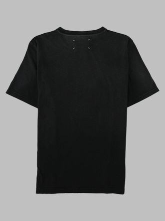 Maison Margiela Cotton Jersey with Tonal Inserts T-Shirt - Black