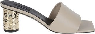 Givenchy Heeled Mules, female, Beige, Size: 10 US Tape Heeled Mules