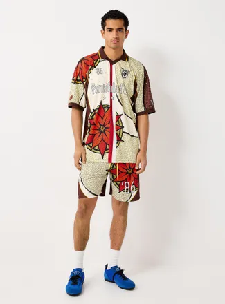 Pantofola D'oro Mens Mosaic soccer short