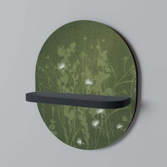 OEM Estante Ovalado Dandelion Hold Negro