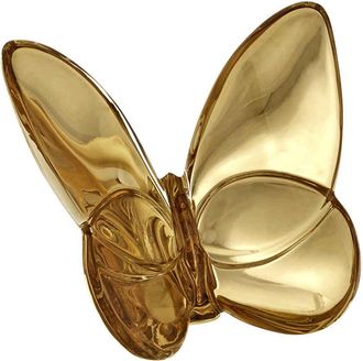 Baccarat Porte-Bonheur Gilded Gold Butterfly 2812622