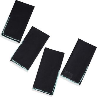 Tiramisu Set Of 4 Noir Saphir Napkin