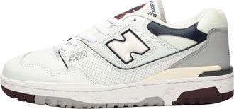 New Balance 550 White Indigo Burgundy BB550PWB