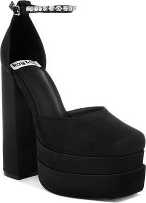Rag & Co. Martini Platform Pump in Black at Nordstrom Rack, Size 8.5