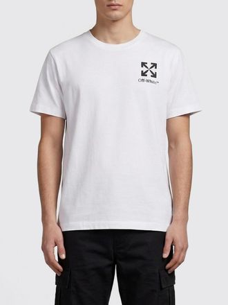 Off-white T-shirt in cotone con logo Arrow