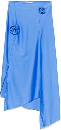 Coperni Gonna midi a fiori - Blu