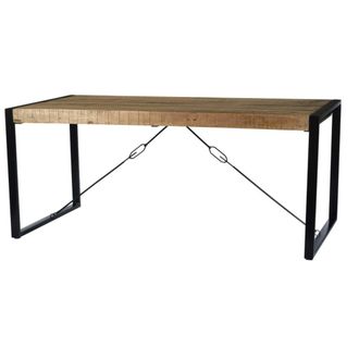 Moloo de comedor 6 personas de 160 cm en madera maciza