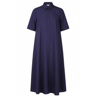 ottod'Ame Shirt Dresses, female, Blue, Size: 2XS Abito chemisier lungo