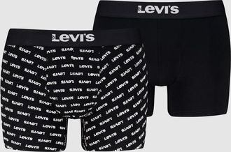 Levi's Logo Boxer Brief 2 pack - Hombre - 2XL - Negro / Black