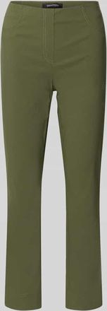 Stehmann Caprihose aus Viskose-Mix Modell Igor3 in Gruen, Gr&ouml;&szlig;e 34