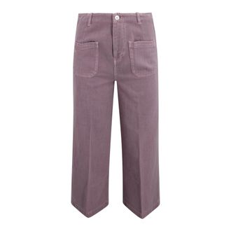 Nine In The Morning Naia Cropped Jeans - female - Nine In The Morning - Cropped Jeans - Purple - W24 - Jeans
