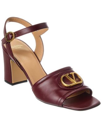 Valentino Rockstud 75 Leather Sandal