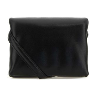 Marni Prisma Mini Pochette - female - Marni - Cross Body Bags - Black - ONE SIZE - Bags