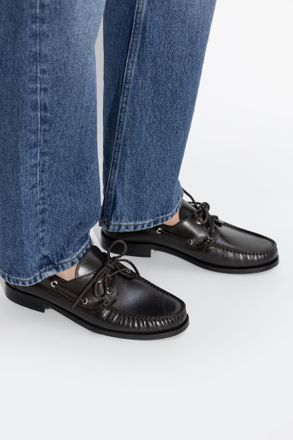 Aeyde Harris Loafers Shoes, Womens, Brown